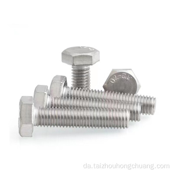 HCH HØJ KVALITET HEX BOLT ZINC